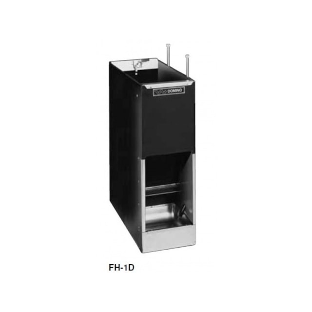 Samokrmítko Domino MIXER FH se zvlhčováním, pro prasata, 70 l / 50 kg pro 24 prasat / počet koryt 2x1