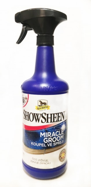 Koupel ve spreji pro koně 5 v jednom bez použití vody Absorbine Miracle groom (Lahev s rozprašovačem, 946 ml)