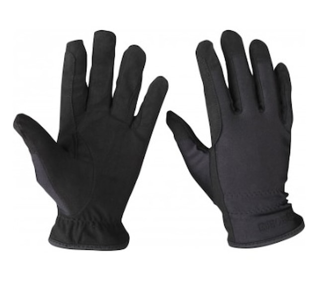 Rukavice jezdecké Horka stretch, černá, Velikost 12