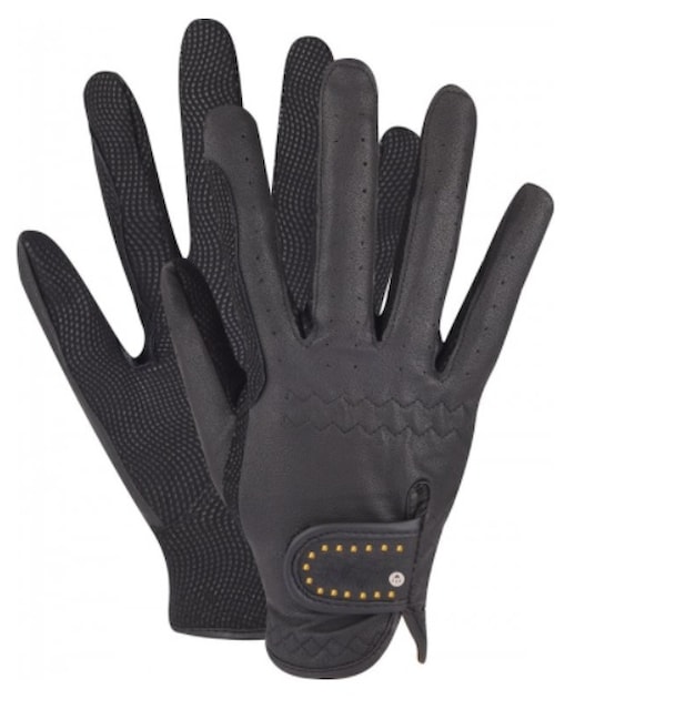 RUKAVICE ZIMNÍ WALDHAUSEN, ČERNOZLATÁ L
