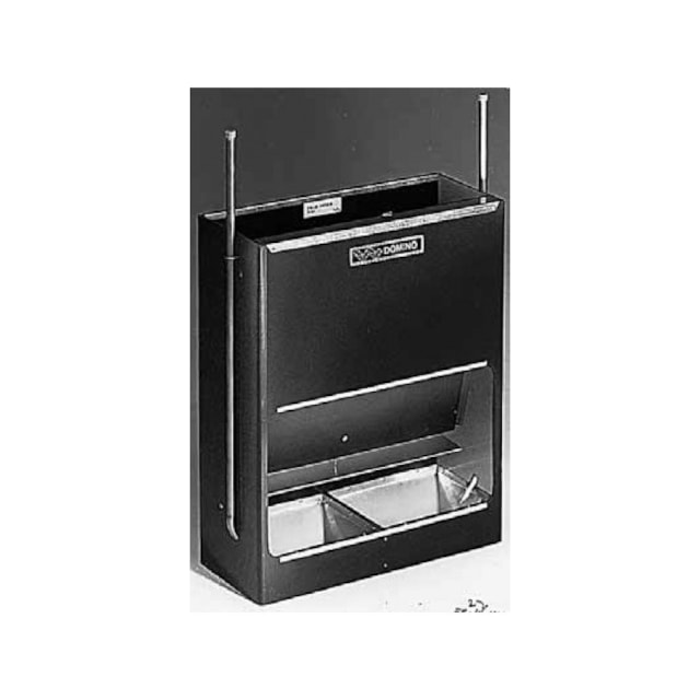 Samokrmítko Domino MIXER FRH se zvlhčováním, pro prasata, 46 l / 32 kg pro 30 prasat / Počet koryt 2