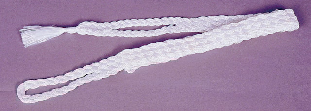 Provázek porodní 1 dílný se 2 smyčkami 2m