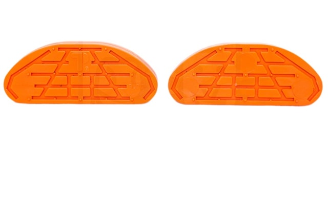 Bloček polyuretanový tvrdý oranž, 115 mm