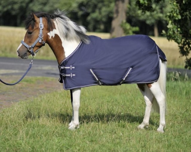 Deka nepromokavá HKM Economic, modrá, Velikost 115