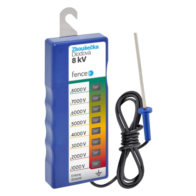 Zkoušečka (diodová) se zemněním /8 kV/