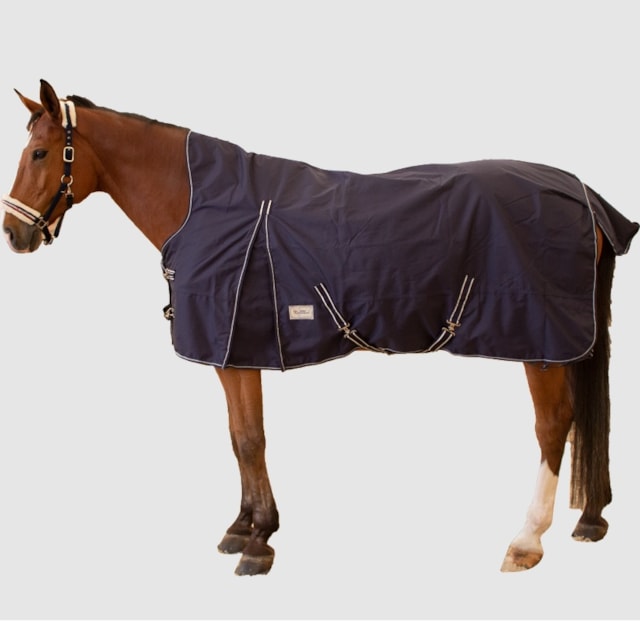 Deka nepromokavá s fleecem a nákrčníkem Kentaur  modrá