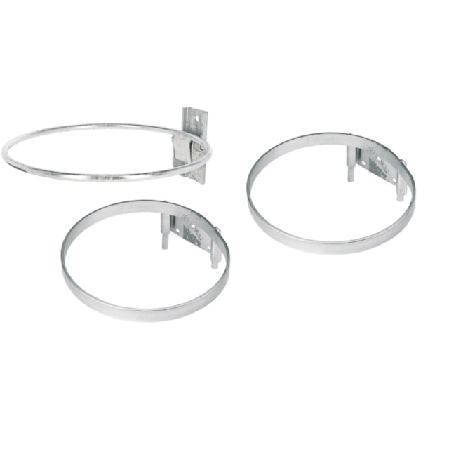 Držák krmného kbelíku, kruhový, sklápěcí / 28 cm