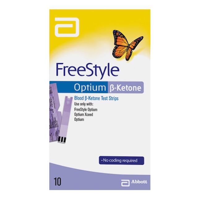 FreeStyle Optium  -Ketone /10 ks/