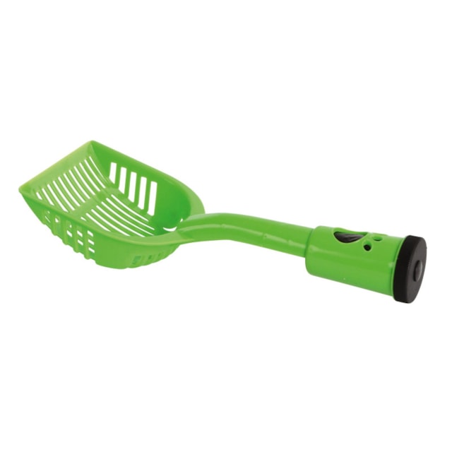 Lopatka na trus plastová, s dávkovačem sáčků, kapacita 20 ks