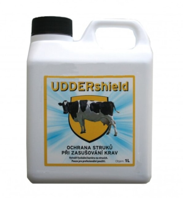 UDDERgold® DRY (UDDERSHIELD) - pro zasušení vemene /1 l/