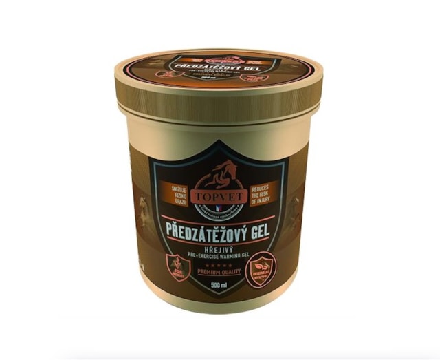 Topvet Předzátěžový gel - hřejivý 500 ml