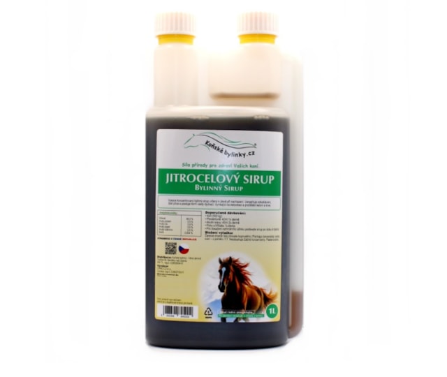 Bylinný sirup - Jitrocel 1l