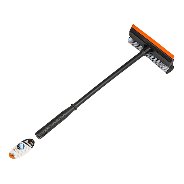 Stěrka oboustranná (20 cm) - na rukojeti (50 cm)