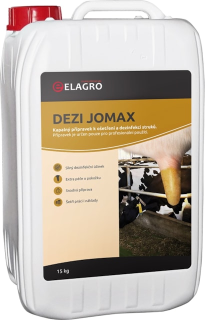 DEZI JOMAX+ , před dojením