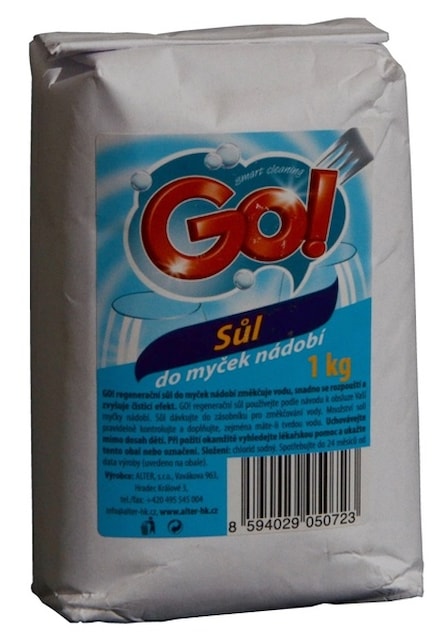 GO! sůl do myčky nádobí 1kg