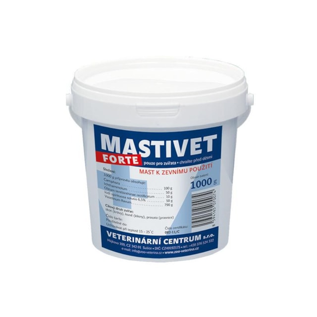 Mastivet Forte ung 1kg mast na vemeno regenerační