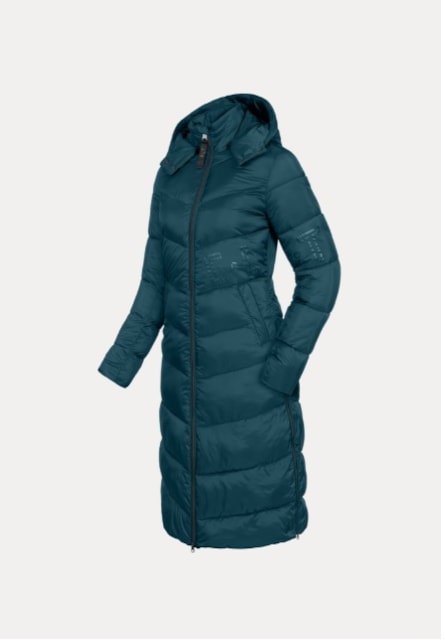 Lehký dámský kabát Oslo petrol