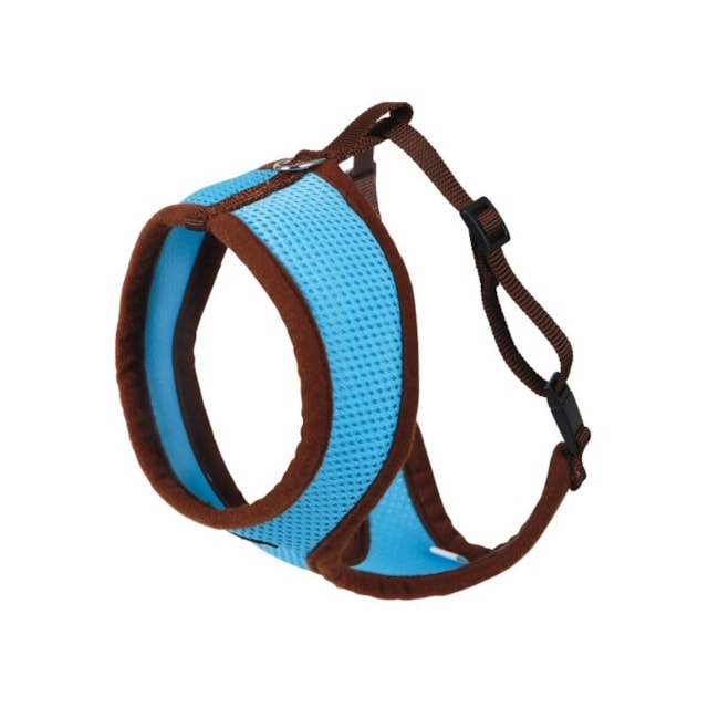 Postroj pro kočky ACTIV, s vodítkem 120 cm, modrá