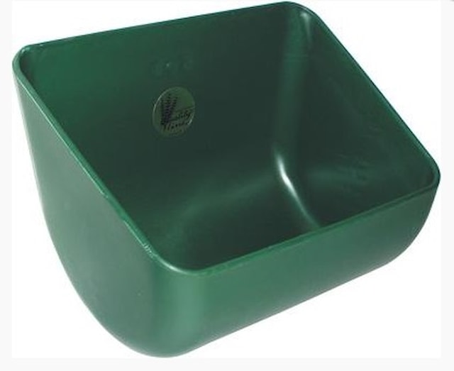 Žlab široký OK plast pro koně 14 ltr.