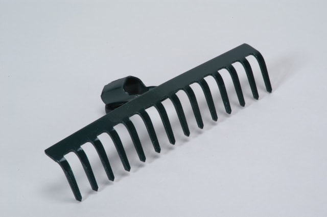 Hrábě kovové 14 zubů