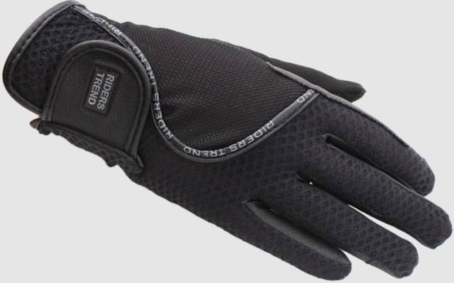Rukavice jezdecké "SPORT" černé vel. XL