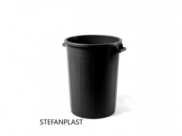 Nádoba plastová 70 L, černá