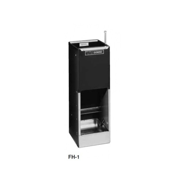 Samokrmítko Domino MIXER FH se zvlhčováním, pro prasata, 35 l / 25 kg pro 12 prasat / počet koryt 1
