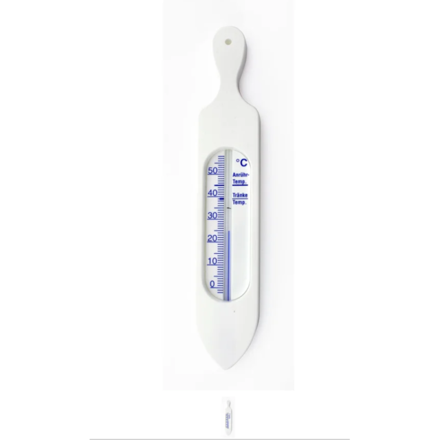 Teploměr na mléko odolný vůči varu, s očkem, 20cm