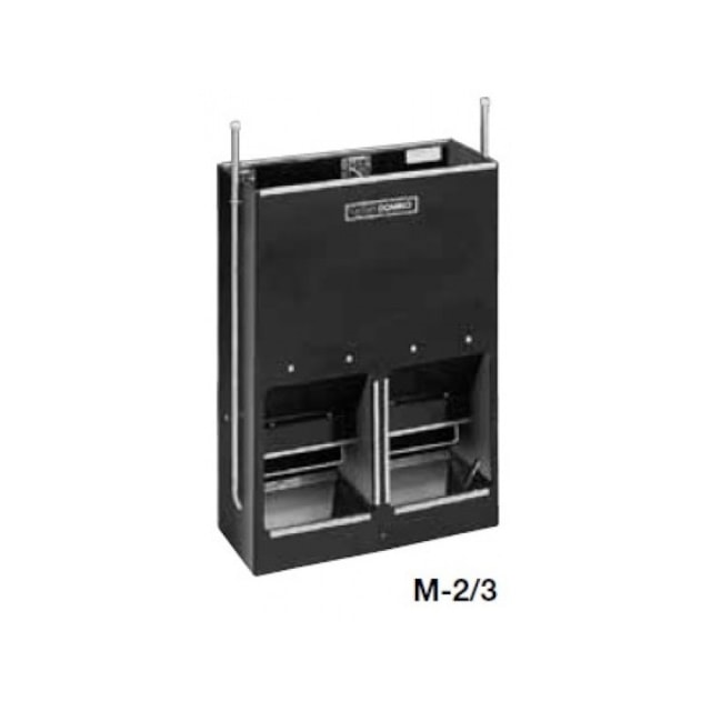 Automatické krmítko, samokrmítko pro prasata se zvlhčováním Domino SLOP FEEDER, 100 l / 70 kg pro 30 prasat