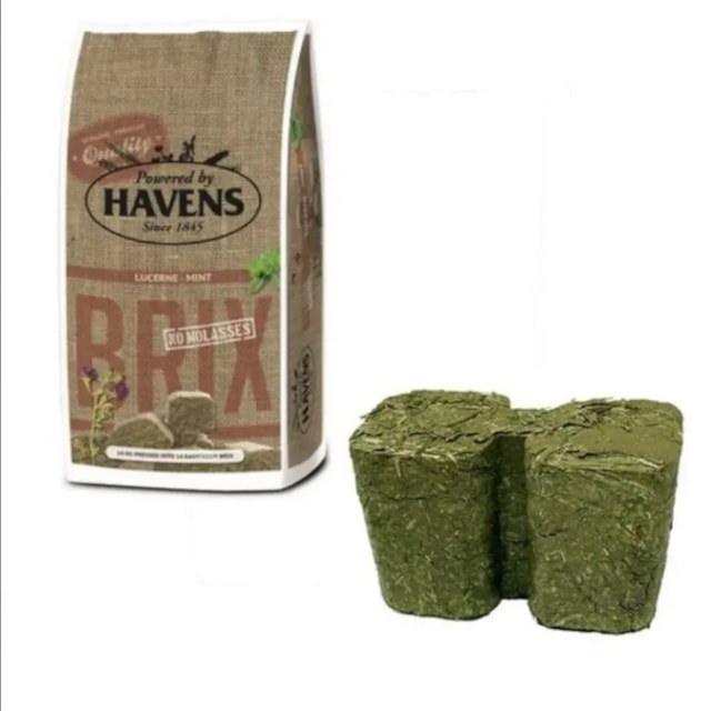 Havens Brix 14kg (Lisované vojtěškové kostky)