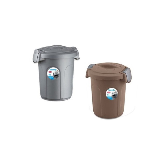 Kontejner na krmivo Speedy, 8 l, stříbrná