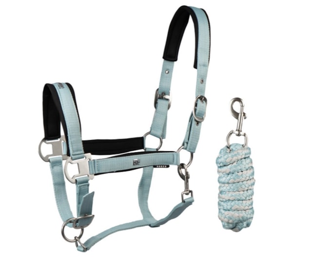 Ohlávka Horka Precious světle modrá