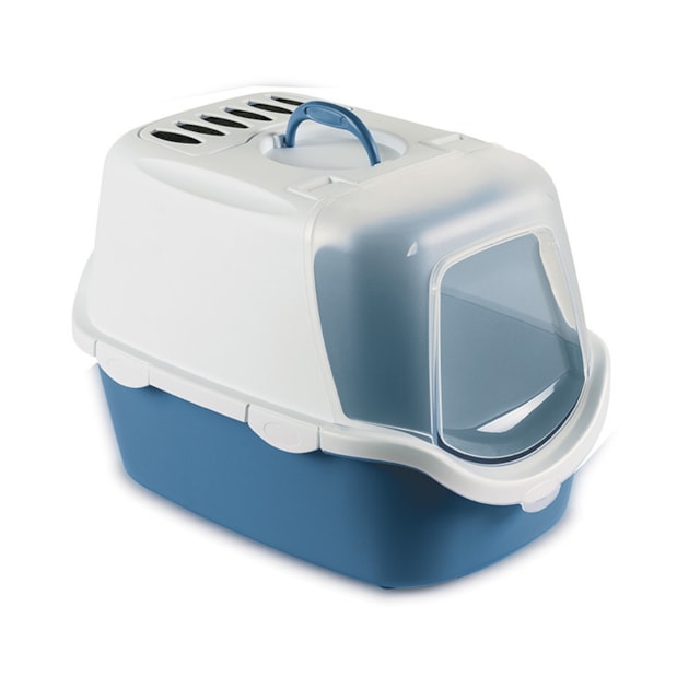 Toaleta krytá pro kočky s filtrem a lopatkou -  Cathy Easy Clean