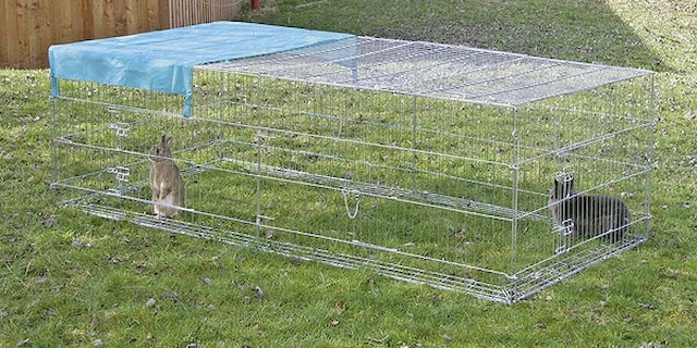 Výběh pro králíky, hlodavce a drůbež /230 x 115 x 70 cm/