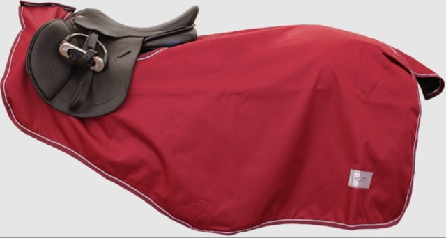 Deka bederní nepromokavá vínová full