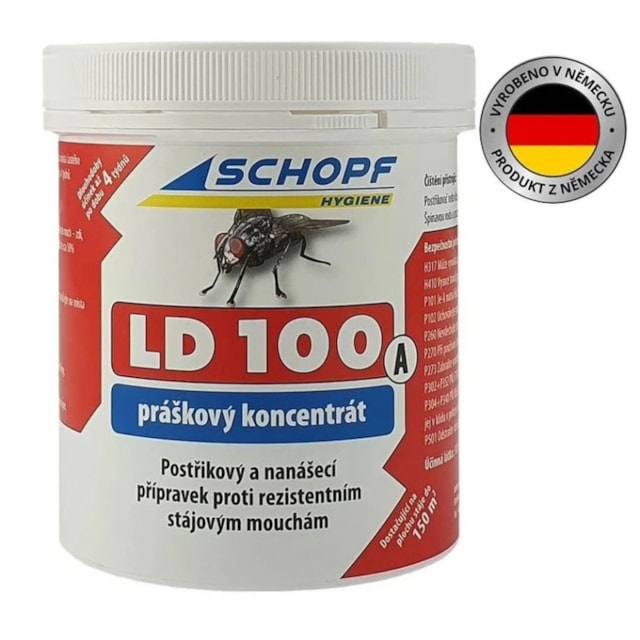 LD 100 A insekticid na mouchy, 250g