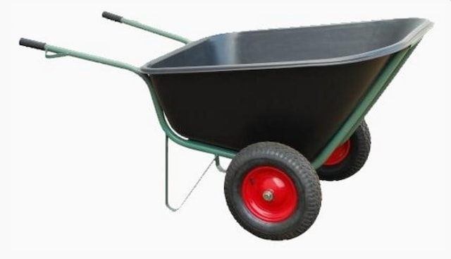 Kolečko dvoukolák 210 ltr. plastová korba