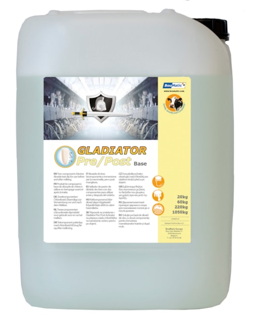 Gladiátor pre post báse 20 kg /před dojením/