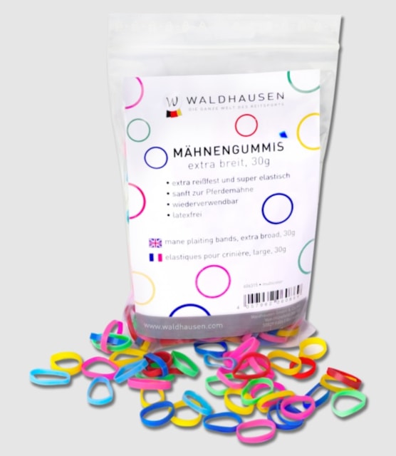 Gumičky do hřívy mix barev