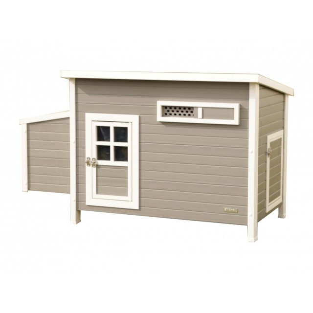 Kurník (KERBL) po slepice - Barney EKO (plastový, 137 x 73 x 83 cm)