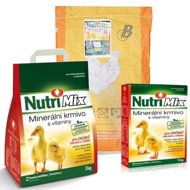 Nutri Mix pro drůbež - výkrm a odchov (20 Kg)