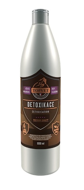 TOPVET Sirup Detoxikace- koně 1000 ml
