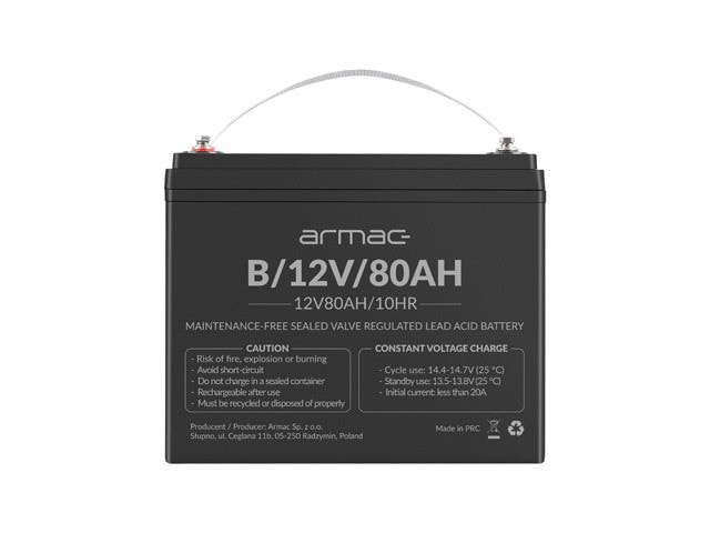 Baterie dobíjecí 12V/80Ah