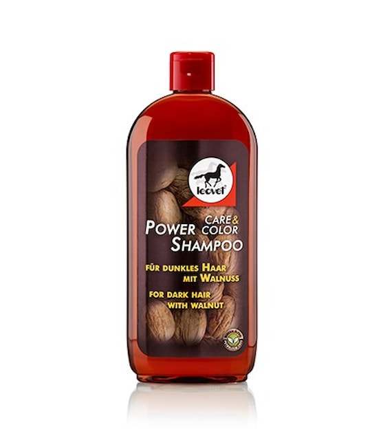 Šampon Leovet s ořechy pro tmavé koně