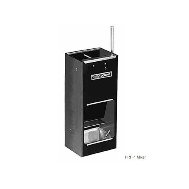 Samokrmítko Domino MIXER FRH se zvlhčováním, pro prasata, 23 l / 16 kg pro 15 prasat / Počet koryt 1