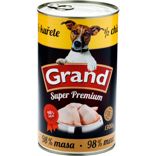 GRAND Superpremium s 1/2 kuřete - 1300g