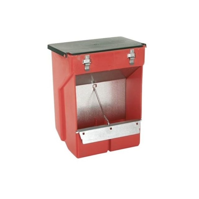 Krmítko závěsné pro králíky - krmný automat 2-místný /3500 ml/