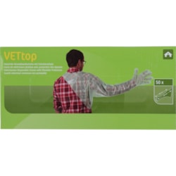 Rukavice veterinární přes rameno 120cm /50ks/