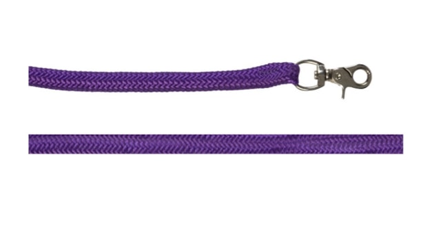 Otěže Horka propletené fialové Full