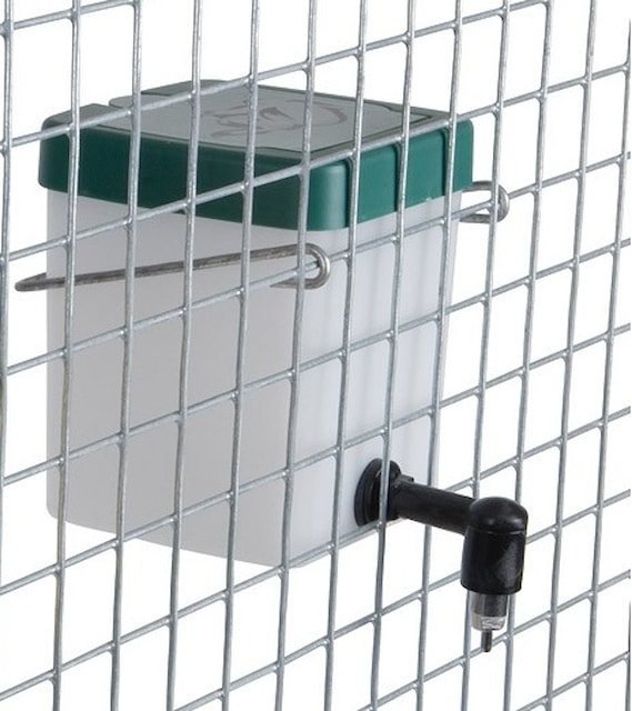 Napáječka pro králíky, s nerezovým niplem, 500 ml